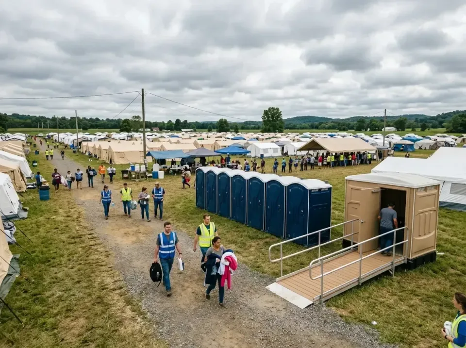 disaster-relief-camp-restrooms-010 — frequently asked questions, Dumpster & Portable Bathrooms Rental in Abilene, KS